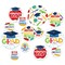 Big Dot of Happiness Kindergarten Grad - 4K Preschool Kids Graduation Party Giant Circle Confetti - Party Decorations - Large Confetti 27 Count